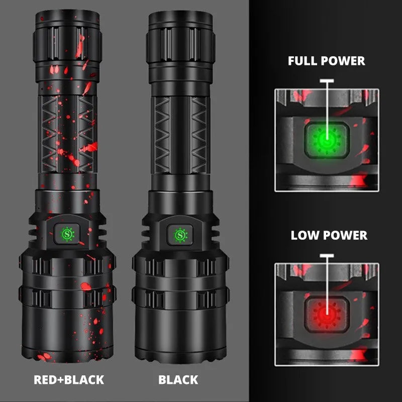 High Power Tactical Flashlight