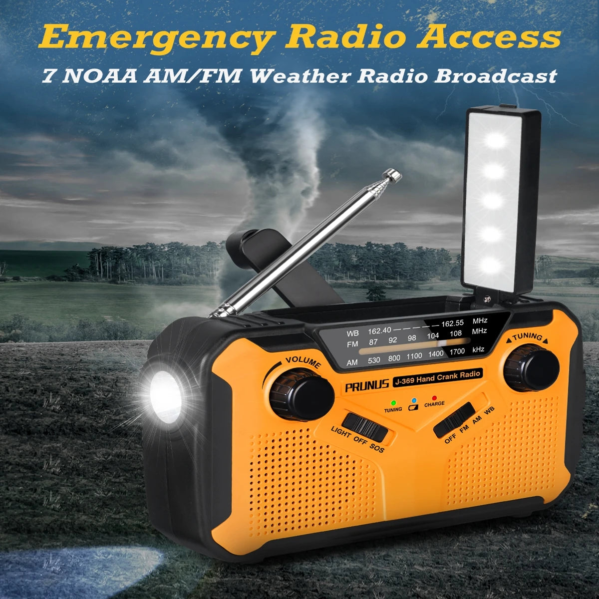 Emergency Hand Crank Radio