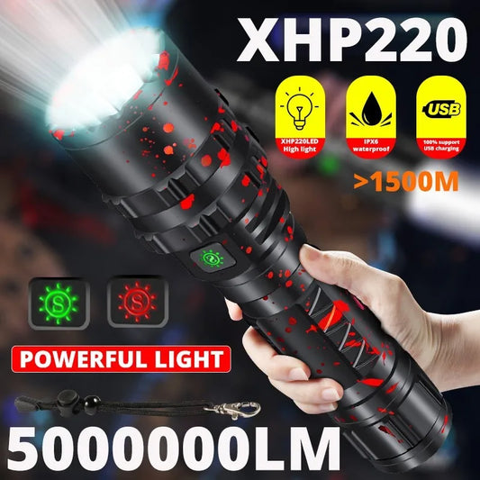 High Power Tactical Flashlight